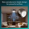 Philips Bliss DC stropní ventilátor a svítidlo 28W+35W černý