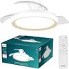 Philips Bliss DC stropní ventilátor a svítidlo 28W+35W zlatý