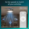 Philips Bliss DC stropní ventilátor a svítidlo 28W+35W zlatý