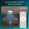 Philips Bliss DC stropní ventilátor a svítidlo 28W+35W bílý