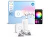 Philips Hue Essential WCA 345 žárovka 4,7W, 345lm, GU10 (3 ks) 2200-6500K RGB startovací sada + bridge + ovladač