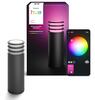 Philips Hue Lucca venkovní podstavcové LED svítidlo A60 WCA antracit 1000-20000K RGB