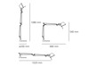 Artemide stolní/nástěnná LED lampa Tolomeo Mini 8 W 3000K stmívatelná hliník bez podstavce