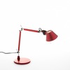 Artemide stolní lampa Tolomeo Micro E14 červená