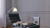 Artemide stojací lampa Tolomeo Basculante Reading Floor E27 satin 7,5 W 220-240 V bez podstavce