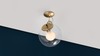 Artemide stropní svítidlo Miconos E27 15 W chrom