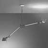 Artemide závěsné svítidlo Tolomeo Suspension 2 Bracci E27 2x max 12W 220-240V
