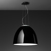 Artemide závěsné svítidlo Nur Gloss E27 černé