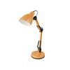 ACA Lighting stolní lampa 1XE27 oranžová kov D15XD12XH50CM KINGSTON 2918OR