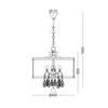 ACA Lighting Vintage závěsné svítidlo AD80375