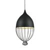 ACA Lighting Vintage závěsné svítidlo AD8042BK