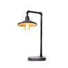 ACA Lighting stolní lampa 1XE27 černá+zlatá kovová 34X22XH56CM PIPE AR4171T56BG