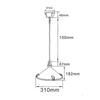 ACA Lighting závěsné svítidlo BELL D310 E27 MAX 36W IP65 modrá B026DL