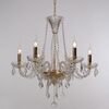 ACA Lighting Crystal závěsné svítidlo BLK80046PCG