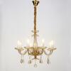 ACA Lighting Crystal závěsné svítidlo BLK80388PCMG