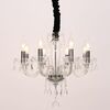 ACA Lighting Crystal závěsné svítidlo BLK82048PCC