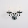ACA Lighting Crystal nástěnné svítidlo BLK82182WSGC
