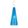 ACA Lighting závěsné svítidlo CONE LIGHT modrá BUGLE1PBL
