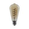 ACA Lighting LED FILAMENT E27 DIM ST64 jantar SPIRAL 4W 1800K 230V 270lm RA80 CONDI4WWSDIMAM