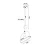 ACA Lighting Decor závěsné svítidlo DCR1760135P