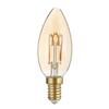 ACA svíčková Spiral filament Amber LED 3W E14 2700K 230V