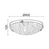 ACA Lighting Wall&Ceiling nástěnné a stropní svítidlo DL08140