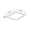 ACA Lighting Wall&Ceiling nástěnné a stropní svítidlo DL461S