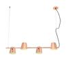 ACA Lighting závěsné svítidlo 4XE14 bronz kov 27X102XH120CM AYRAN EF27P4102CP