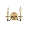 ACA Lighting nástěnné svítidlo 2XE14 antická/rez 28X14X16CM LYON EG5872W28R
