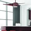 ACA Lighting stropní svítidlo s ventilátorem stmívatelné LED 132cm DC 40W hnědá s dálkovým ovládáním FANKVBR60G
