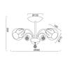 ACA Lighting Prim stropní svítidlo FMX51493