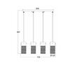ACA Lighting Style závěsné svítidlo FW50504