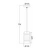ACA Lighting Style závěsné svítidlo FW50671