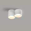 ACA Lighting stropní sádrové svítidlo GENI bílé 2xGX53 G96012