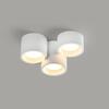 ACA Lighting stropní sádrové svítidlo GENI kulaté bílé 3xGX53 G96013