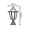 ACA Lighting Garden lantern venkovní stojací svítidlo HI6173GB