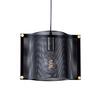 ACA Lighting závěsné svítidlo 1XE27 černý kov 29X20XH120CM MORDOR HM841P29BK