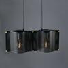 ACA Lighting závěsné svítidlo 2XE27 černý kov 57X20XH120CM MORDOR HM842P57BK