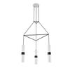 ACA Lighting závěsné svítidlo 3XGU10 bílý kov 56X49XH150CM DA VINCI HM853P56WH