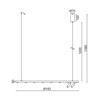 ACA Lighting Decoled LED závěsné svítidlo JNCP30LED120WH
