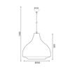 ACA Lighting Style závěsné svítidlo KS080335KH