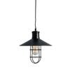 ACA Lighting Vintage závěsné svítidlo KS1344P1BK