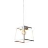 ACA Lighting Vintage závěsné svítidlo KS1444P1SWH