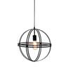 ACA Lighting Vintage závěsné svítidlo KS1483P1BK