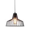 ACA Lighting Vintage závěsné svítidlo KS1525P1BK