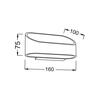 ACA Lighting Wall&Ceiling LED nástěnné svítidlo L35039BK