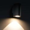ACA Lighting LED HP venkovní nástěnné svítidlo 3W 150LM 50d 230V AC 3.000K tmavá šedá CRI80 IP54 30.000hod LG2981G