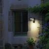 ACA Lighting LED SMD venkovní nástěnné svítidlo se senzorem 7W 440LM 145d 230V AC 3.000K tmavá šedá CRI80 IP54 30.000hod LG8205GPIR