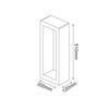 ACA Lighting LED COB stojací lampa 5W 150LM 230V AC 3.000K RA80 IP65 30.000hod bílý beton MK019W-510
