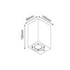 ACA Lighting Garden Wall venkovní nástěnné svítidlo MK0531SB